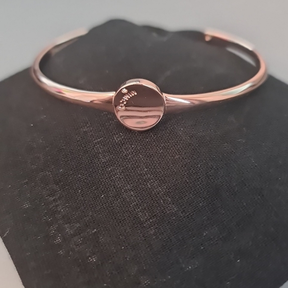 Mimco Rose Gold Cuff Bangle and Ring - Picture 3 of 4